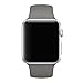 Apple Watch Band, Perman Sports Comfort Smooth Silicone Replacement Smart Watch Bracelet Strap Band Watchband for Apple Watch 42mm Dark Gray