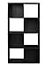 ClosetMaid 1575 Cubeicals 8 Cube Organizer, Black