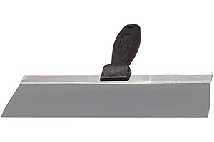 Warner 12" Blue Steel Drywall Taping Knife with Plastic Handle, 752