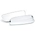 LTJ Slender Blind Spot Mirrors, 360 ABS HD Ultra Low-Profile Glass Fit Stick-on Design Fit for All Universal Vehicles Car SUV Truck RVs Vans(Pack of 2)(Slender)