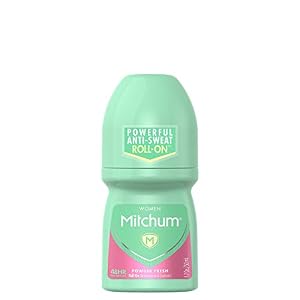 Image of Mitchum Women Roll-On Antiperspirant Deodorant, Powder Fresh, 1.7oz.
