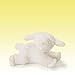 Baby GUND Winky Lamb Stuffed Animal Plush Rattle, White, 7