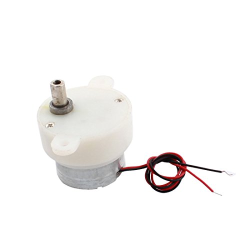 Uxcell 3v 6rpm 2-wire connecting cylinder shape reduction dc gear…
