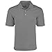 adidas Golf Mens Climalite Textured Short-Sleeve Polo (A161) -ASH -XL
