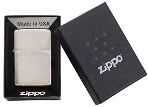 Zippo 200 Classic Brushed Chrome Pocket Lighter