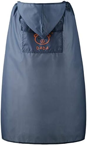 Lilyan ベビーケープ 抱っこ紐防水ケープ レインカバー 雨 撥水 軽量 耐久性 オックスフォード素材 マルチケープ Uvカット 収納便利 ママ 赤ちゃん ベビーカー 簡単装着 日 風除け グレー Sloth Gr Jp