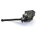 (Pack of 2) Honda Front Hydraulic Brake Master Cylinder with Clutch Perch - CB CX FT VF VT Magna Shadow - Full Black