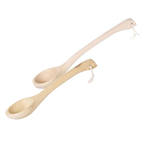 Janilec BWS123-19 Harvia Wooden Sauna Ladle, 48 cm Length