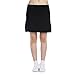 EAST HONG Women's Lightweight Running Skirt Movement Fitness Tennis Golf Skirt (M, Black)