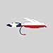 Texas Fly Fishing Sticker FA Graphix Vinyl Decal TX Fish Lure Tackle Flies - 6.50 Wide