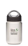 Klean Kanteen Wide Mouth Stainless Steel Water Bottle (12-Ounce)
