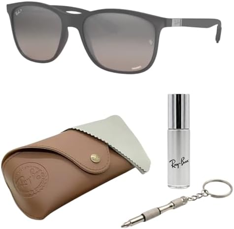 Amazon.com: Ray-Ban RB4165 Square Shape Non-Polarized Sunglasses