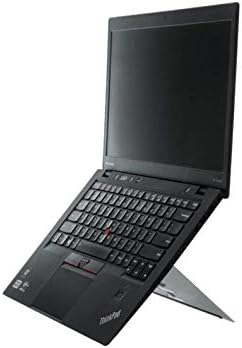 R-Go Tools Attachable Laptop Stand, Adhesive Notebook riser, Ergonomic, Ultra-thin Aluminum, Adjustable Portable