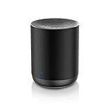 Portable Bluetooth Speakers ANICO Small Wireless Outdoor Speaker 5W With TF/SD Card Slot, Micro USB Powered, Loud HD Sound, FM Radio For Home Car Audio & PC IPad IPod IPhone Android Phone Echo Dot Bla