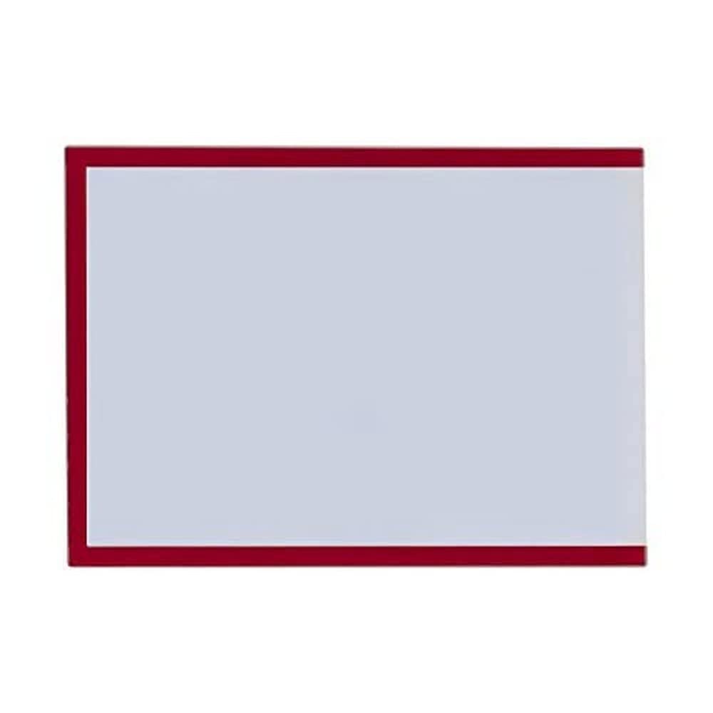 Bi-Office Magnetic Document Holder, Red, A4