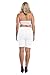 DITSONEO Plus Size Short Leggings for Women Knee Length Leggings Pant Mid Thigh Stretch Shorts