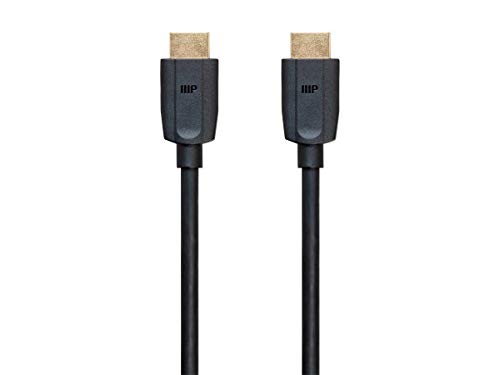 Monoprice 8K Ultra High Speed HDMI Cable - HDMI 2.1, 8K@60Hz, 4K@120Hz, 48Gbps,…