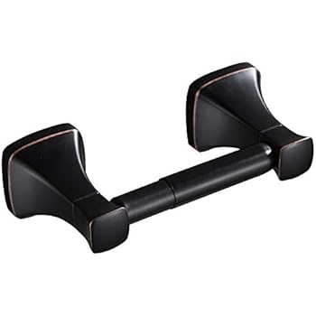 AUKTOPT AP1816 Wall Mounted Bathroom Accessories Modern Toilet Paper Roll Holder, Oil Rubbed Bronze