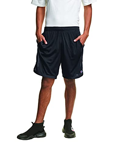 men's champion 7 inch mesh shorts