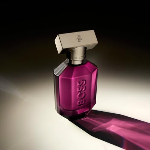 BOSS The Scent Magnetic Eau de Parfum para Mujer | Fragancia femenina ambarina aalmizclada con notas de flor de osmanto | Larga duración | 50 ml