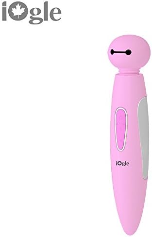 iOgle Massage Tool Cute Robot Design Pink Wireless Rechargeable Magic Wand Massager. POWERFUL But QUIET! GET IT NOW!
