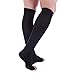 Doc Miller Toeless Compression Socks for Women and Men – 2 Pairs, 20-30mmHg, Open Toe, Knee High Support Socks for Travel, Work, Maternity, Sports, Standing, Daily Wear & All-Day Comfort