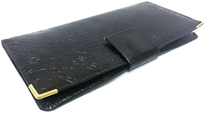 AKSHIDE Leather Style Cheque Book Holder/Leather Style Cheque Book Cover