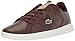 Lacoste Men's NOVAS Shoe, brown/natural, 11.5 Medium US