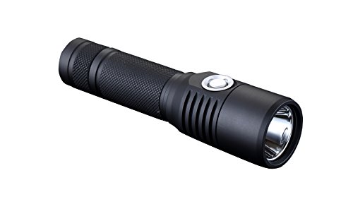 Jetbeam C8 Rechargeable Flashlight, Black