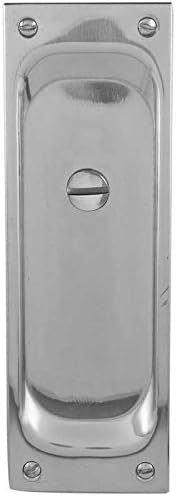 Emtek 2105 7-1/2" Height Solid Brass Privacy Pocket Door Mortise Lock