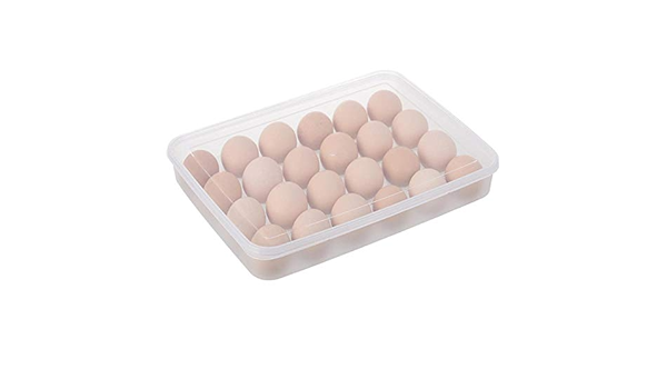 Caja de plástico hermética para Guardar Huevos para ...