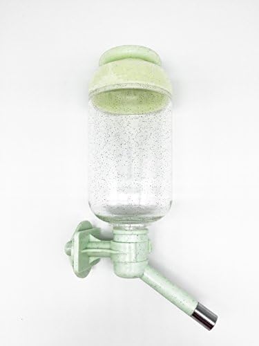 SatisPet Pet Water Bottle For Cats &amp; Dogs, Green, XL - No Leaking Dispenser Suitable For Kennels &amp; Cage
