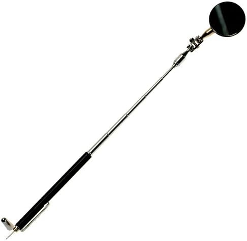 2-IN-1 TELESCOPING INSPECTION MIRROR AND MAGNETIC TOLLS - with Nozzle Cleaner