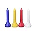 100Pcs 35mm Mixed Color Plastic Golf TEES