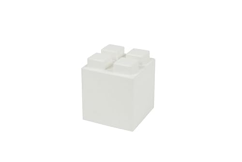 EverBlock Modular Building Blocks Combo Pack, White, 26 Block in