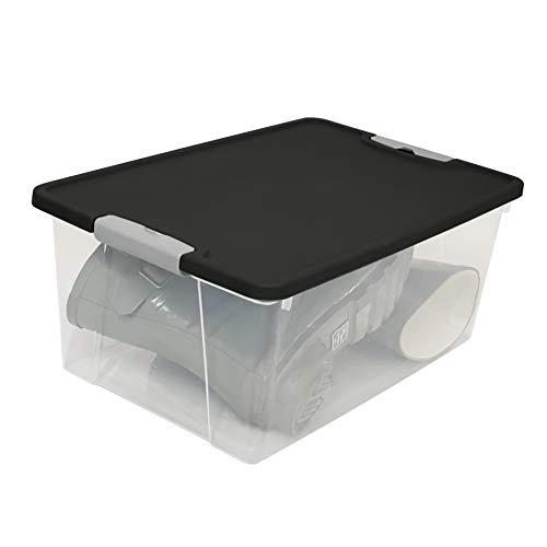 storage bins latching