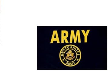 ATV Safety Flags and Mounts United States Army Gold Memorial Flag for Military, Veterans, Cemetery, Gravesites, Driveway Marker, Birthday Markers, Open House