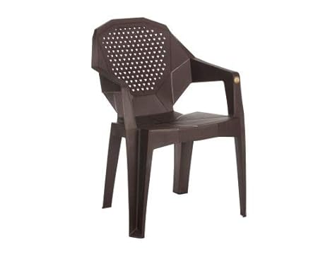 VARMORA Designer Galaxy Chair (Set of 6) (Teak Wood)