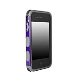 PureGear 02-001-01445 DualTek Extreme Impact Case with 3M EAR for iPhone 4/4S - 1 Pack - Carrying Case - Retail Packaging - Purple