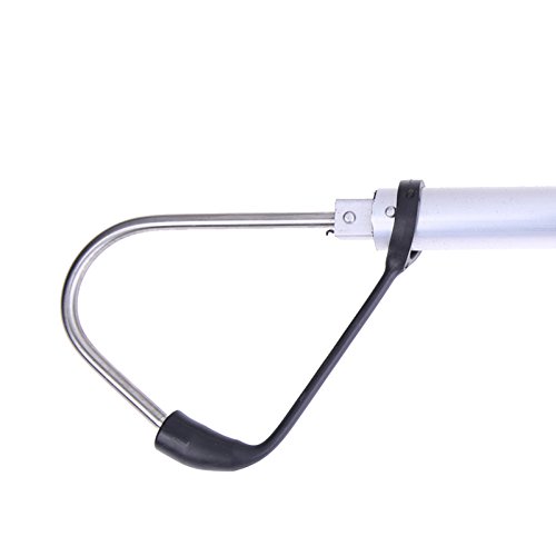 Smartcoco Dopromal Telescopic Stainless Steel Fish Gaff Fishing Spear Hook Telescope Saltwater Boat Hand Gaff