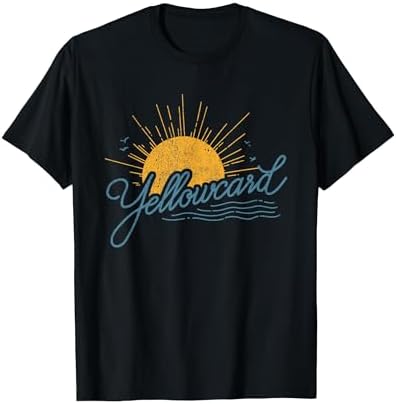 Amazon.com: Yellowcard Yellow Logo T-Shirt, Men's Unisex-Adults