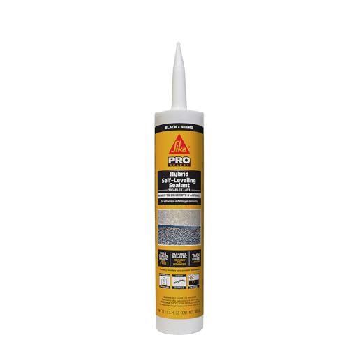 SIKA Sikaflex 411 Hybrid Self-Leveling Sealant Black 10.1 oz Crack Filler &