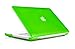iPearl mCover Hard Shell Cover Case + Keyboard Skin for Model A1342 White Unibody 13-inch MacBook (Part No. MC207LL/A or MC516LL/A, Released After Oct. 20, 2009) (Green)