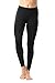 90 Degree by Reflex Womens Power Flex Yoga Pants - Black - XS