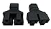 zdyCGTime 3 Prong Plug Adapter,IEC 320 C14 Male to 2 X Nema 5-15R Female US 3 pin Female Power Splitter Y Adapter