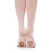 iMucci Ballet Dance Tights Girls - Velet Convertible Ballerina Dancing Leggings for Kids Adults Super Elasticity Performance Stockings Pink M