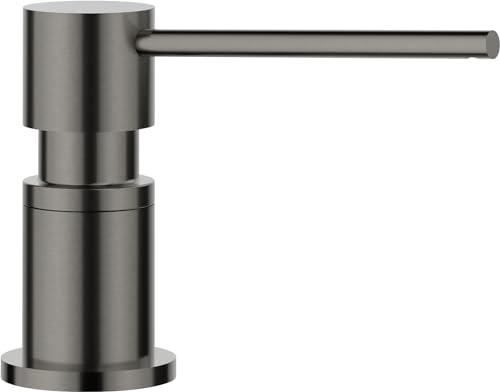 BLANCO Detergent Dispenser, Brass, Satin Dark Steel, LATO