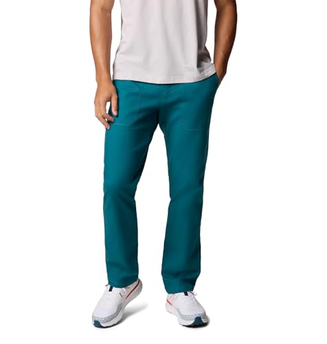 Columbia Men's Flex ROC Utility Pant, River Blue, 38 x 32