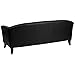 Flash Furniture HERCULES Imperial Series Black LeatherSoft Sofa