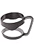 4 Bend Stainless Steel Straws for Rocky Mountain 30 Ounce Double-Wall Tumbler Vacuum Cup - CocoStraw Brand Drinking Straw TV (4 Straws + Lid + Handle)